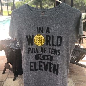 Stranger Things Eggo Short Sleeve Tee Shirt